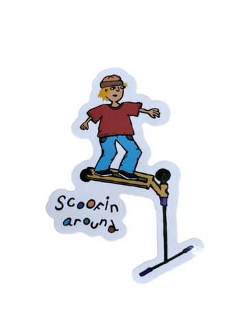Saundezy "Scoofin" Sticker